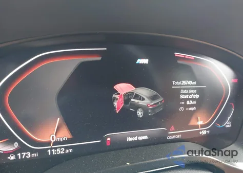 2022 BMW X4 xDrive30I from USA, damaged, VIN 5UX33DT01N9K32194